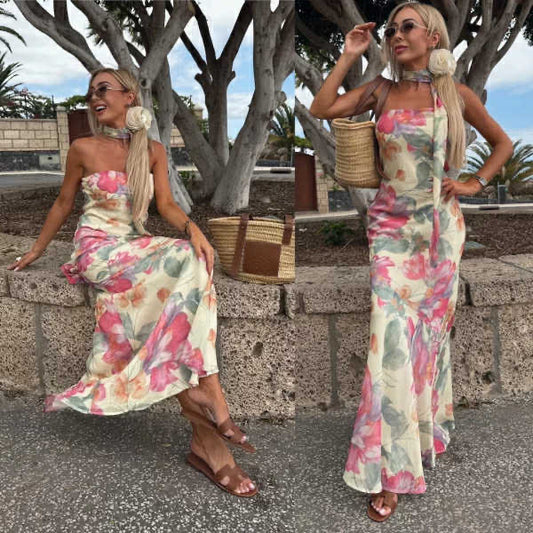 Zecina flower dress -517102