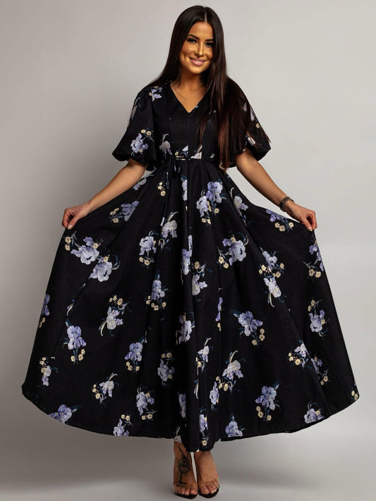 Lianna dress black  - r6295