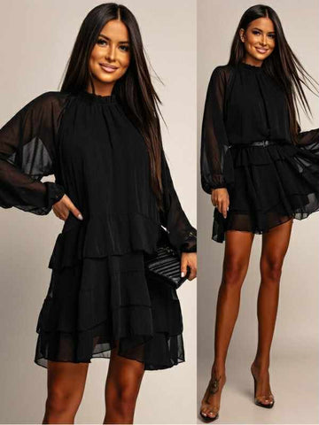 Nesmah dress Black - 8867