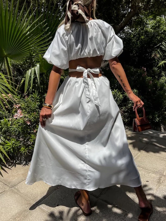 Rubaa dress white - PS8931 556
