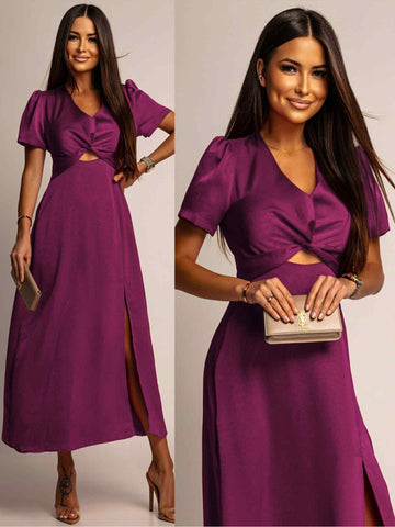 Ezmin dress purple-PS9280s