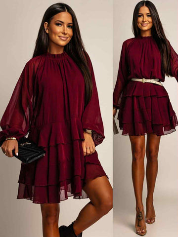 Nesmah dress Bordeaux - 8867