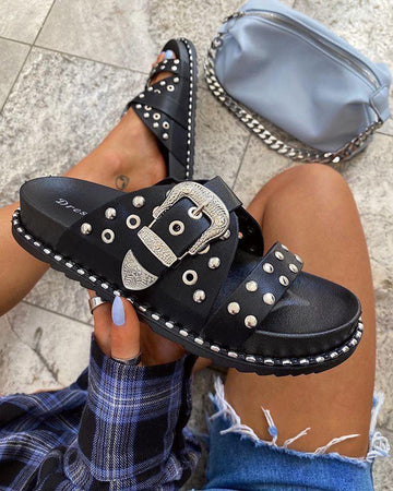 Clodina slippers Black 556 12345