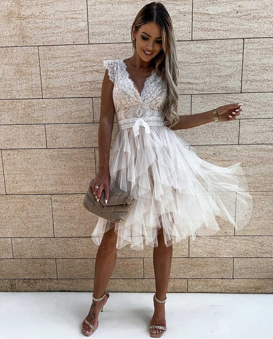 Somela dress white - 21210