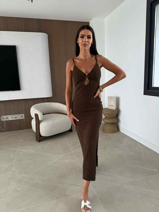 Billie dress Brown
