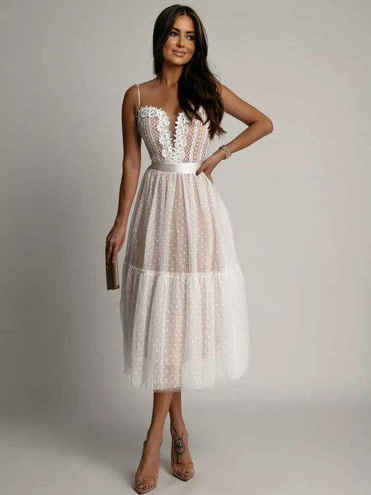 Regitze dress white - 96162