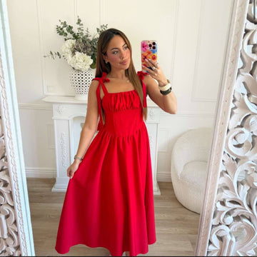 Milik dress red