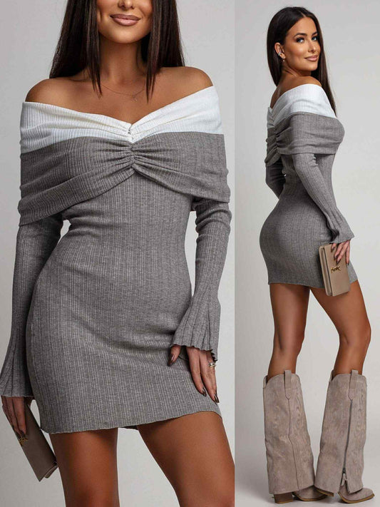 Fryna dress Grey - RX5062