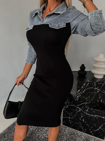 Juliz dress Black 556