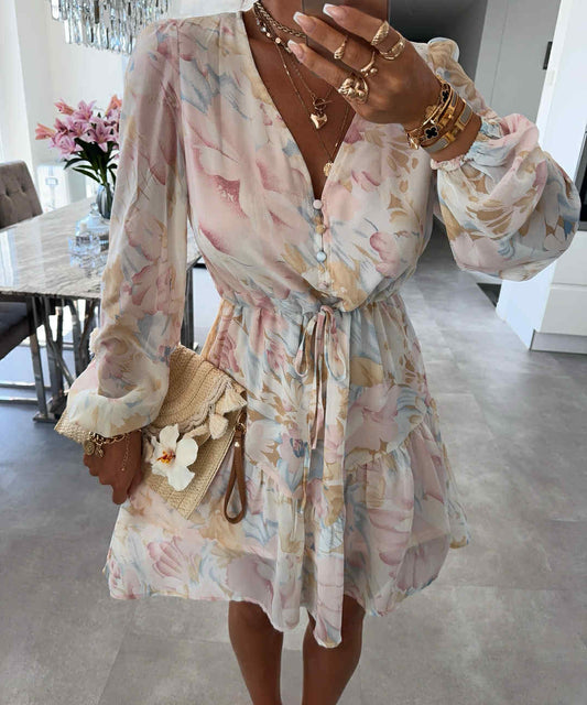 Rianne dress pastel mix