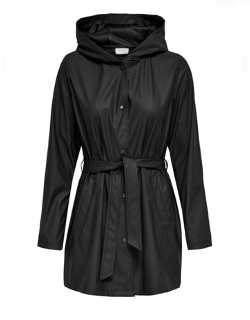JDYSHELBY BELT RAINCOAT OTW SIE BLACK 1241 556