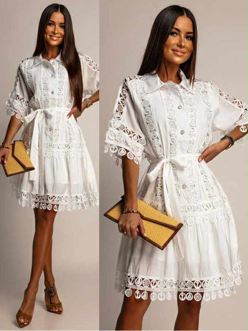 Arrisa dress White - ir12222