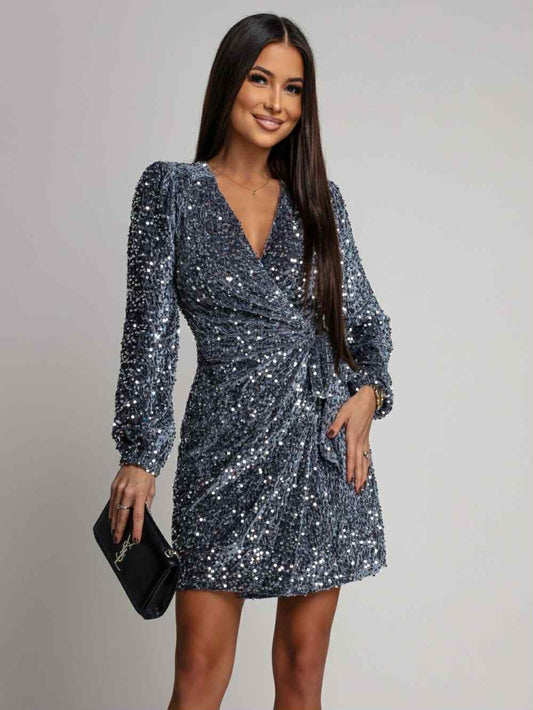 Mazda dress silver  - ZP808