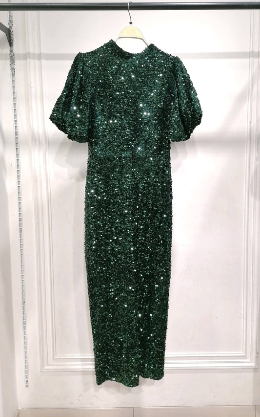 Jakie bow dress green - 15581