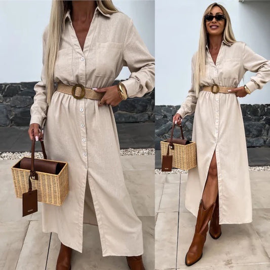 Kristine dress beige -PS8883 556