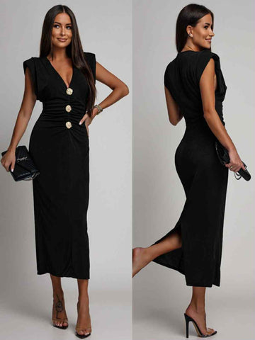 Engela dress Black - JRC26952