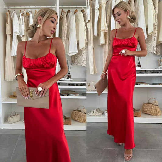 Kanva dress red -PS9273S