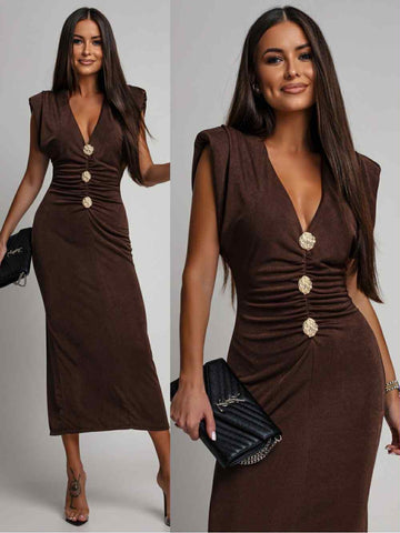 Engela dress cafe- JRC26952