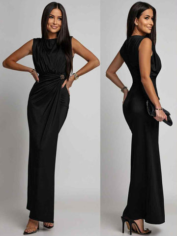 Aberna dress black- JRC27033
