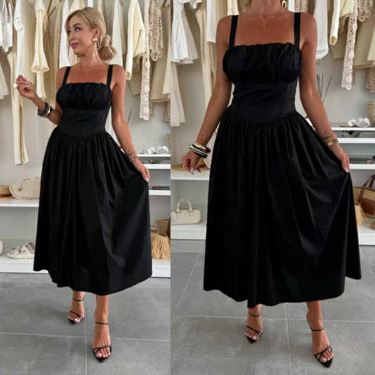 Lenza dress black -C40739