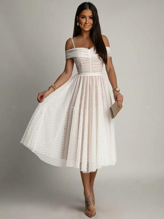 Kea dress white - 23382