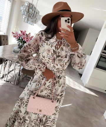 Olanda Flower dress White