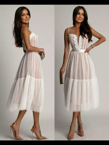 Regitze dress white - 96162