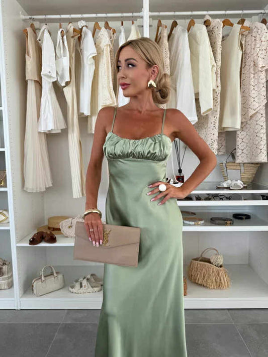 Kanva dress green -PS9273S