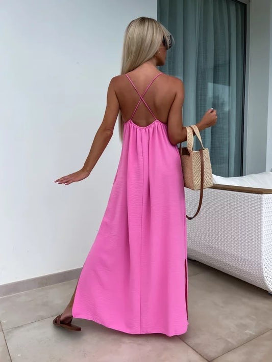 Lunnah dress pink -7551 556