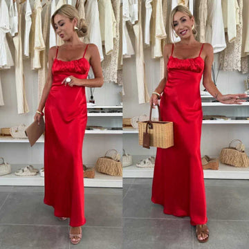 Kanva dress red -PS9273S