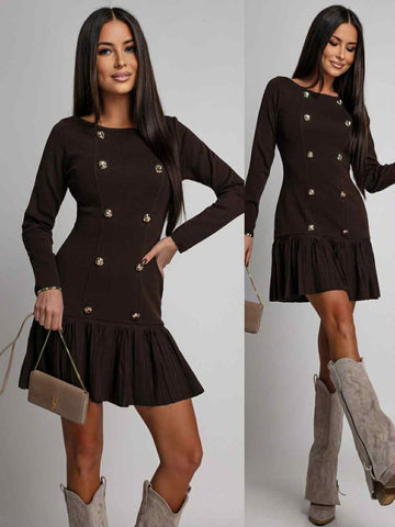 Lolia dress cafe   - JPU1242-6