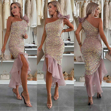 Meridith dress beige - 24090