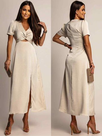 Ezmin dress beige -PS9280s