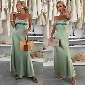 Kanva dress green -PS9273S