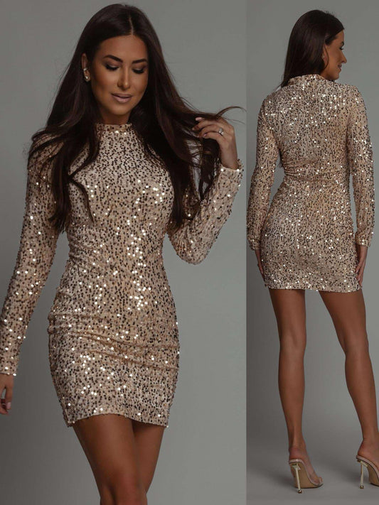 Calli dress golden - 7052 R2331