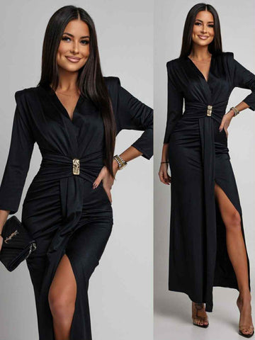 Ezlan dress Black  - JRC27054