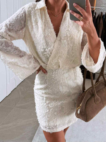 Skylet dress creme - L064