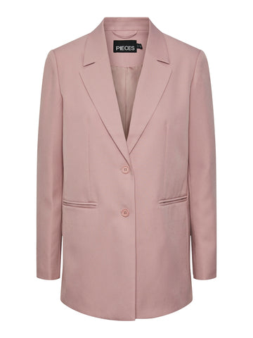 PCNEVA LS LOOSE BLAZER NOOS woodrose 3334 556