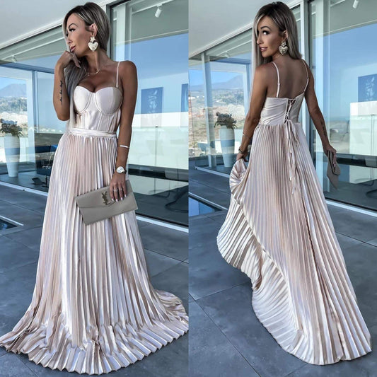 Annabel dress Golden -HM2377 556
