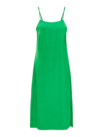 JDYURBA S/L MIDI SLIT DRESS WVN jelly bean 556