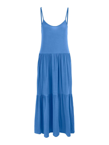 PCNEORA STRAP MIDI DRESS SA BC marina 556