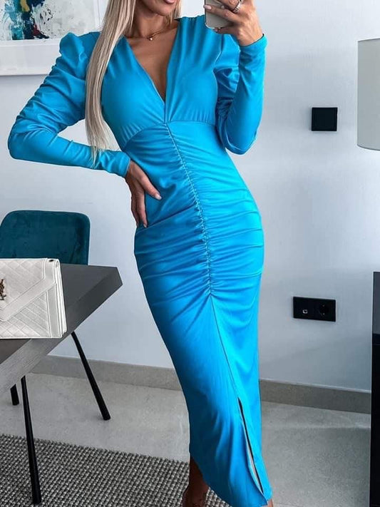 Simi dress blue 8282 556 34567