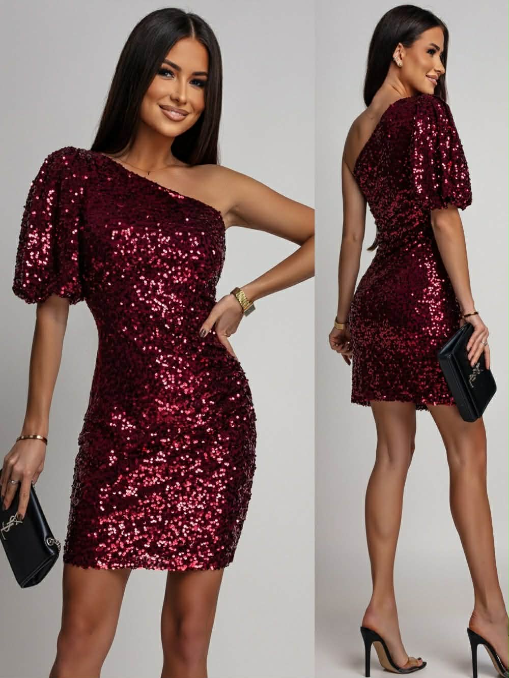 Kiwi dress red - PS9321S