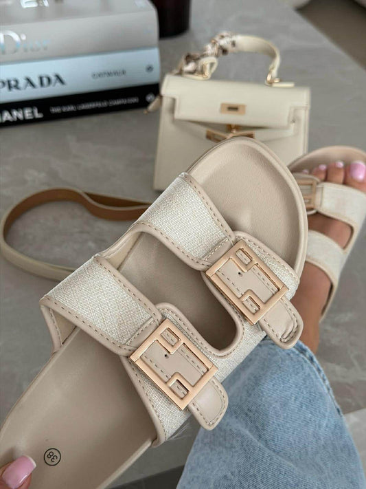 Trilli slippers Beige   - 1141