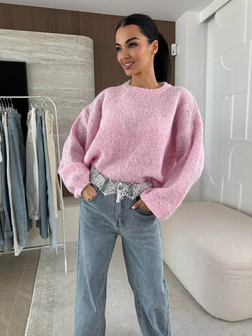 Madeliene sweat rosa   - 21351