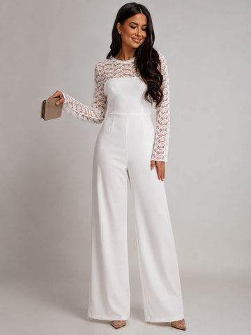 Fridah jumpsuit white - JP3318