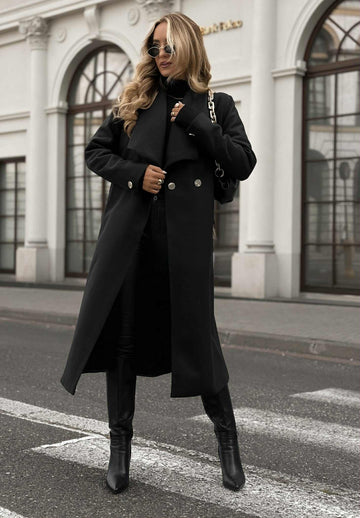 Pasata trenchcoat black 2021764