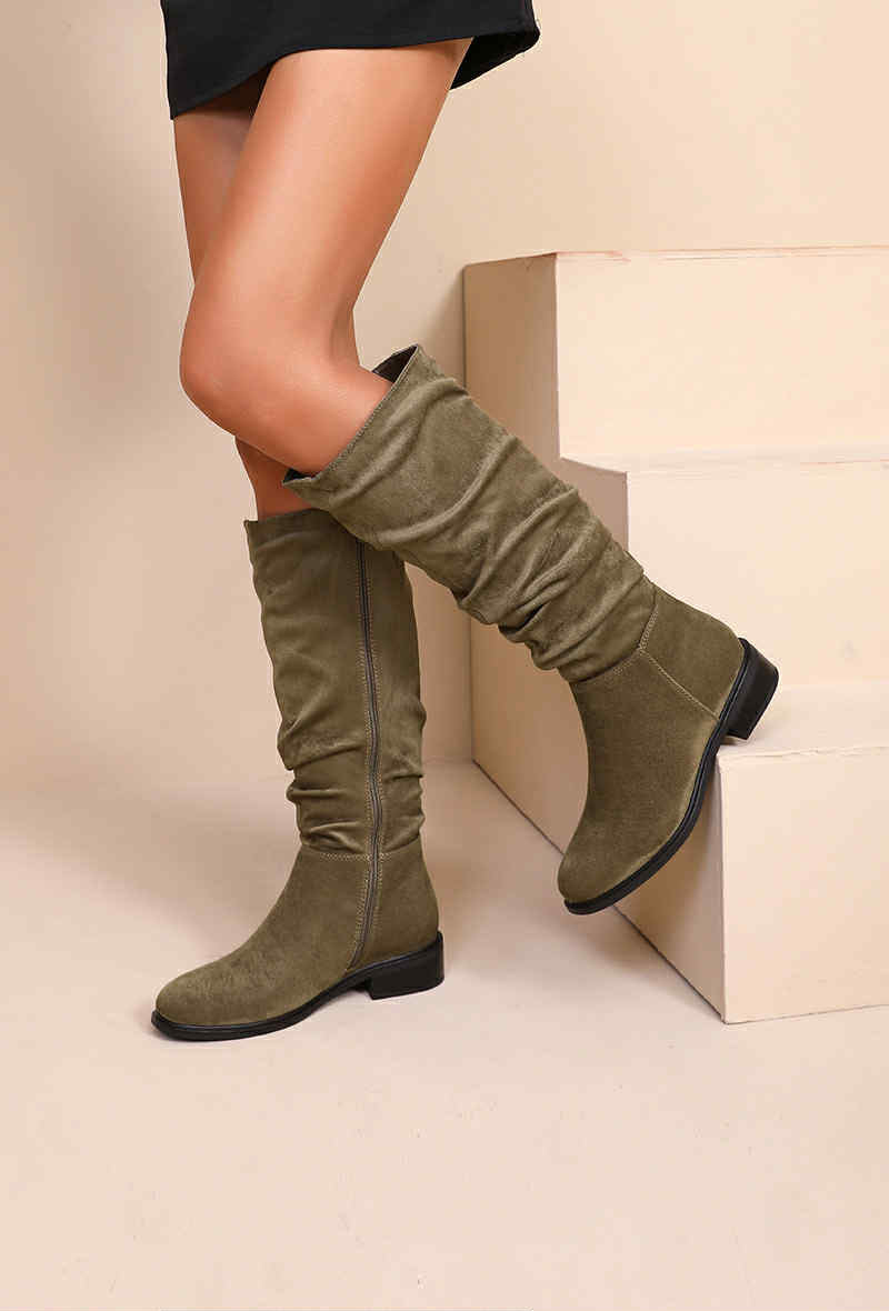 Payaz boots green - WZ116