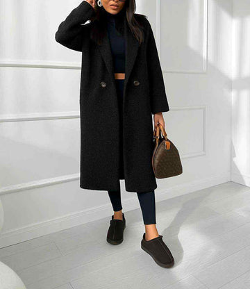 Jolline teddy jacket black