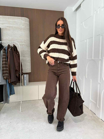 Kassandre jeans Brown